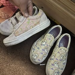Girls Vans Size 1.5