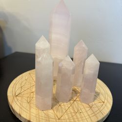 Rose quartz towers see prices