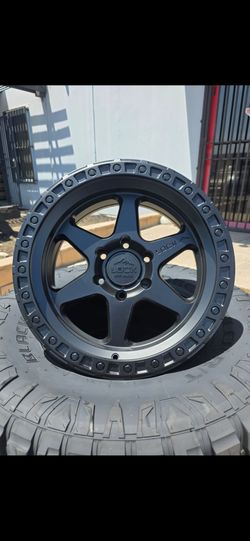 18" LOCK Olympus rims. 18x9" matte black