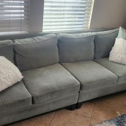 Custom Long Sofa - Perfect For Man Cave/Gaming With Friends