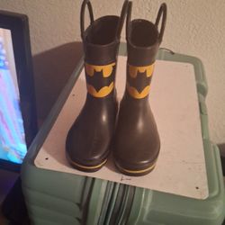 Batman Rain Boots Size 6 Toddlers 