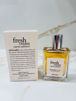 Philosophy Fresh Cream Warm Cashmere EDT 60ml (brandnew opened box)