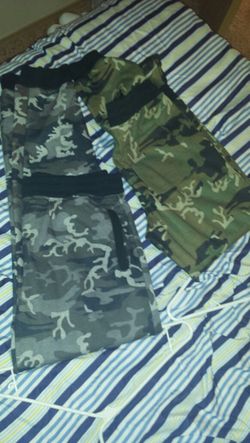 Camo cuff sweats