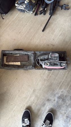 Corded Belt Sander with case