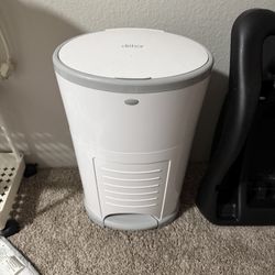 Diaper Dekor EKO Classic Diaper Pail, White