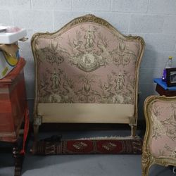 Antique Hand Carved Bed frame