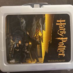 Harry Potter vintage lunch box with thermos