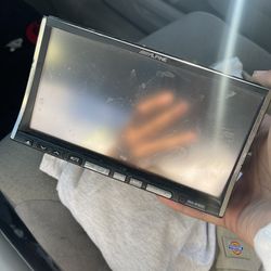 Alpine Touch Screen Stereo 