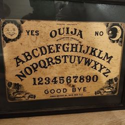 Framed Vintage Ouija Board