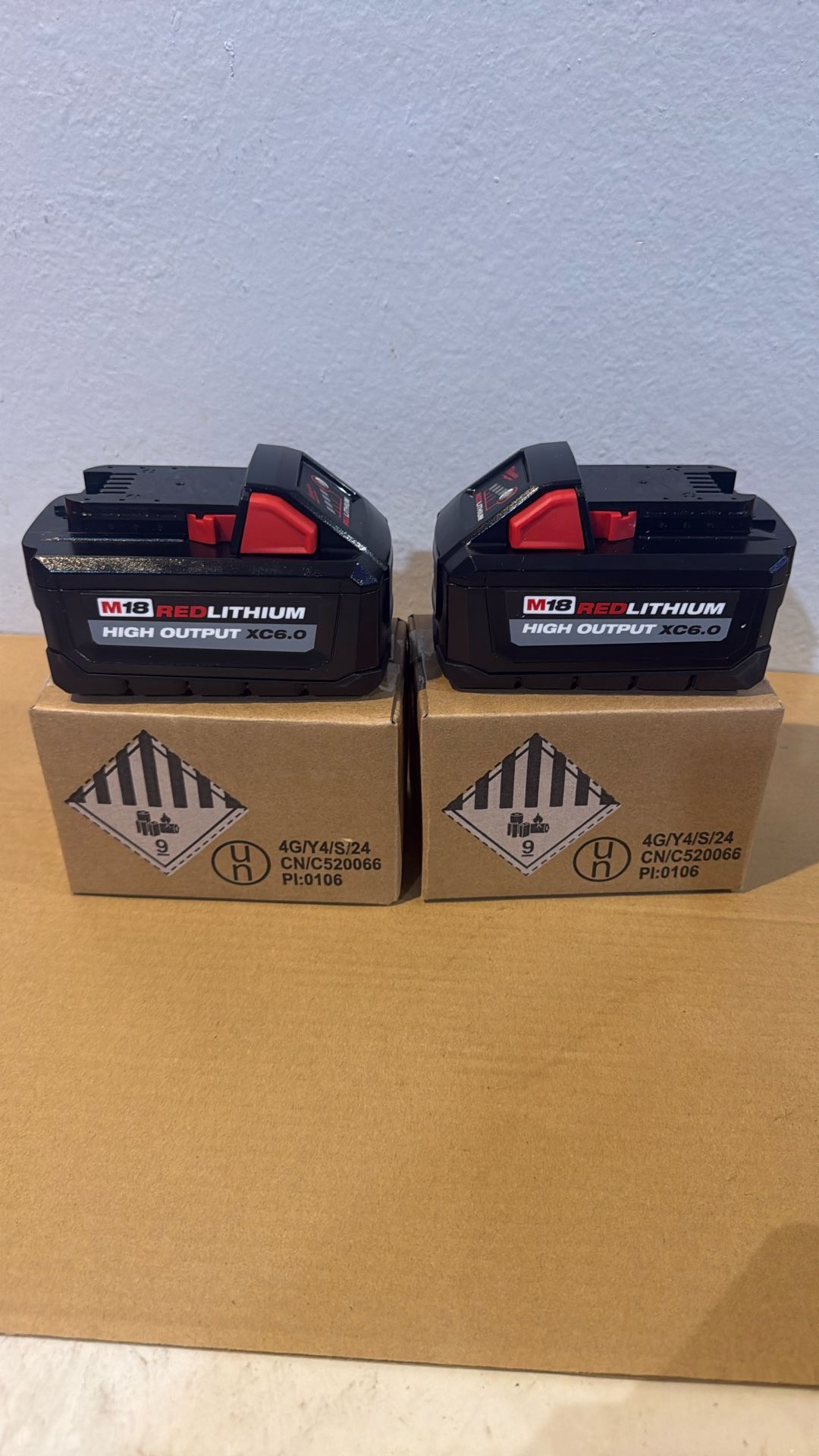 New Milwaukee M18 High Output 6.0Ah Battery