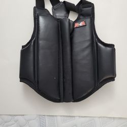 ATA Taekwondo Karate Black Belt Academy Child's Large  Chest Protector 