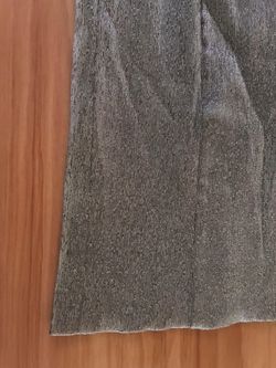 H&M Silver Metallic Mini Dress
