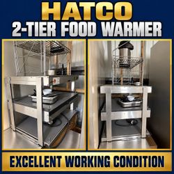Hatco 2-Tier Commercial Countertop Food Warmer