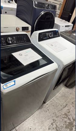 GE Top Load Washer ,Electric Dryer