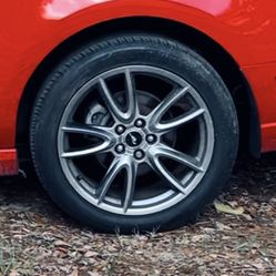 TRADES ONLY 19x9 mustang rims