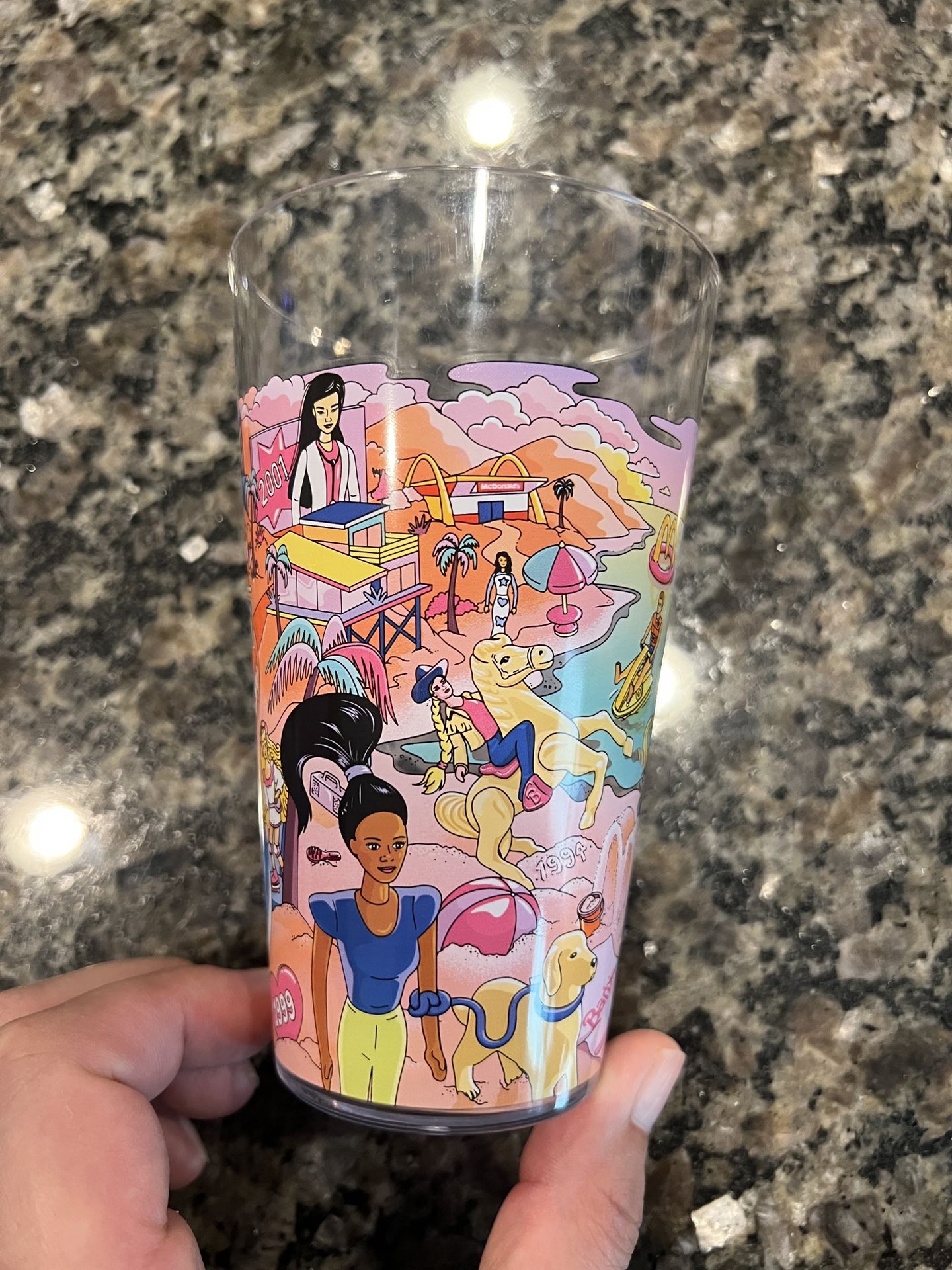 McDonald’s 2024 Collectors Edition Cup Barbie & Hot Wheels Brand New