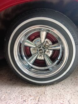 13 x 7 Baby Supremes Wheels and tires like new