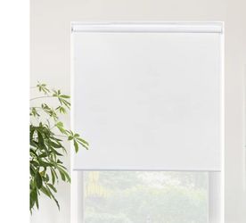 Roll Up Shade- White 26 X 72