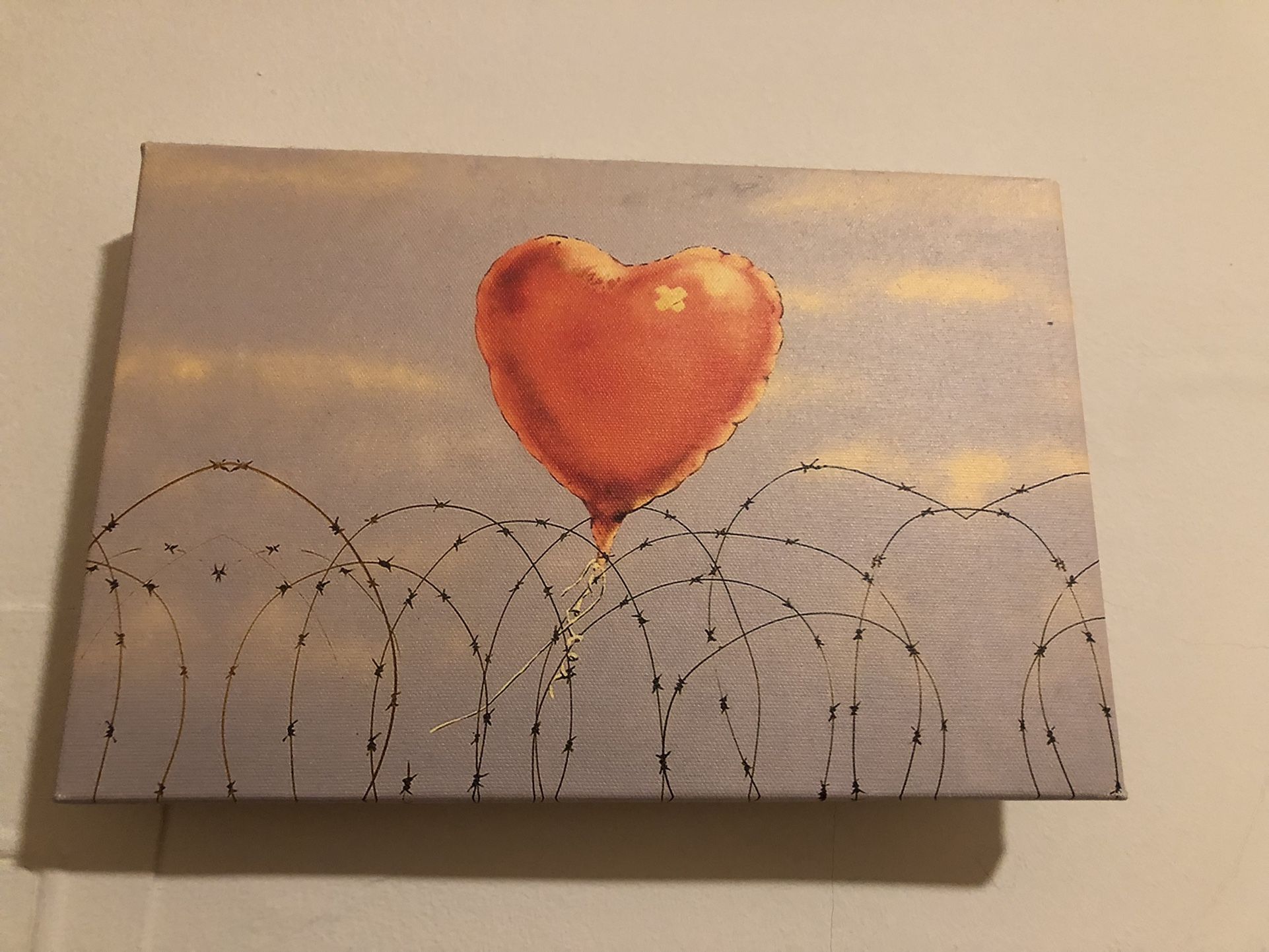Banksy Print: Love Hurts