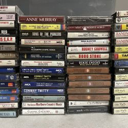 Country Music Cassette Lot Of Over 50