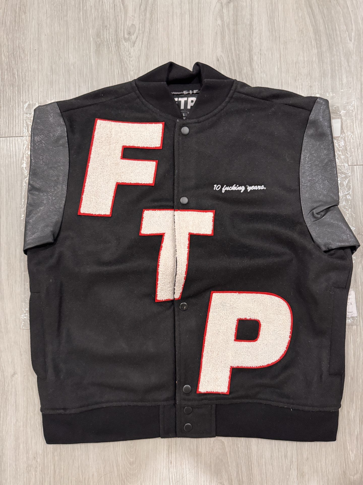 Supreme // FTP Varsity Jacket