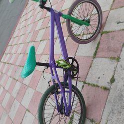 Retro style BMX bike