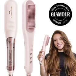 Wavytalk steam straightener brush