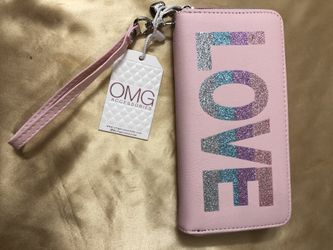 Corner Zip Wristlet Wallet. New never used