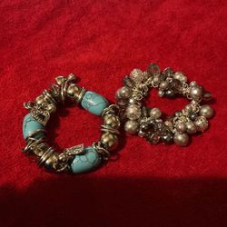 Stone Stretch Bracelet,charm Bracelets,beaded Bracelets,pearl Bracelet Etc…