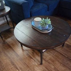 Coffee Table And 2 End Tables 