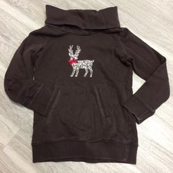 Gymboree Reindeer Sweatshirt for little girl size 6