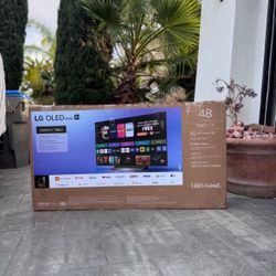 48C5 48” Lg smart 4k oled hdr tv 
