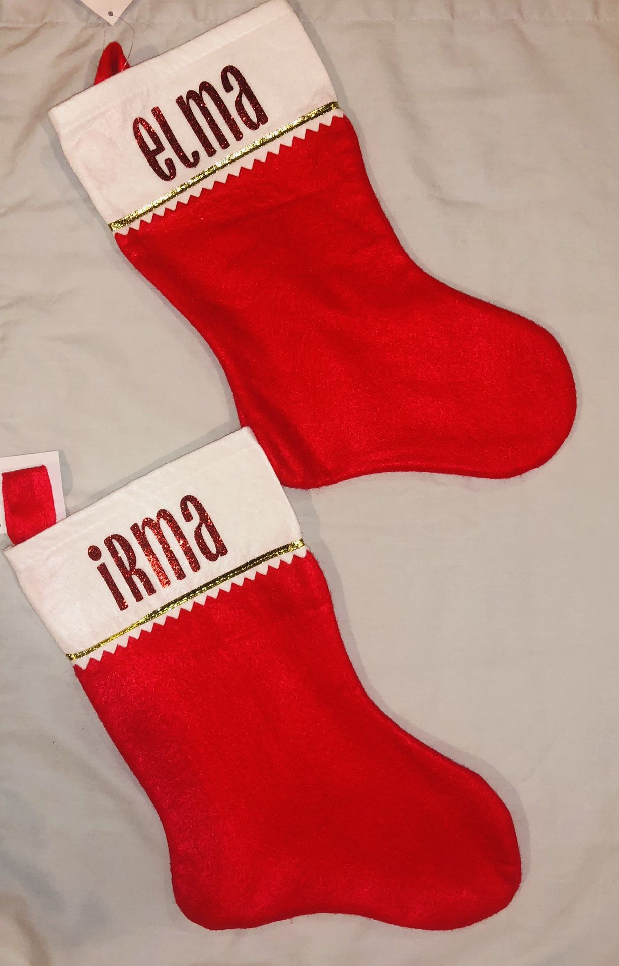 Personalized stockings Christmas