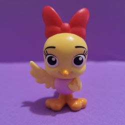 Disney Junior Minnie Cuckoo Loca Yellow Bird Mini 2” Figure Pvc Toy.