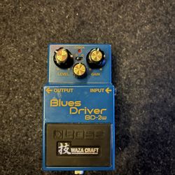 Boss Blues Driver Waza BD2w Pedal 