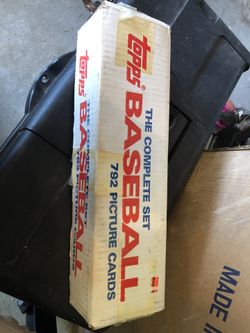 Baseball cards topps