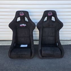 Nrg Innovations Racing Bucket Seats Asientos Deportivos Universales Prisma
