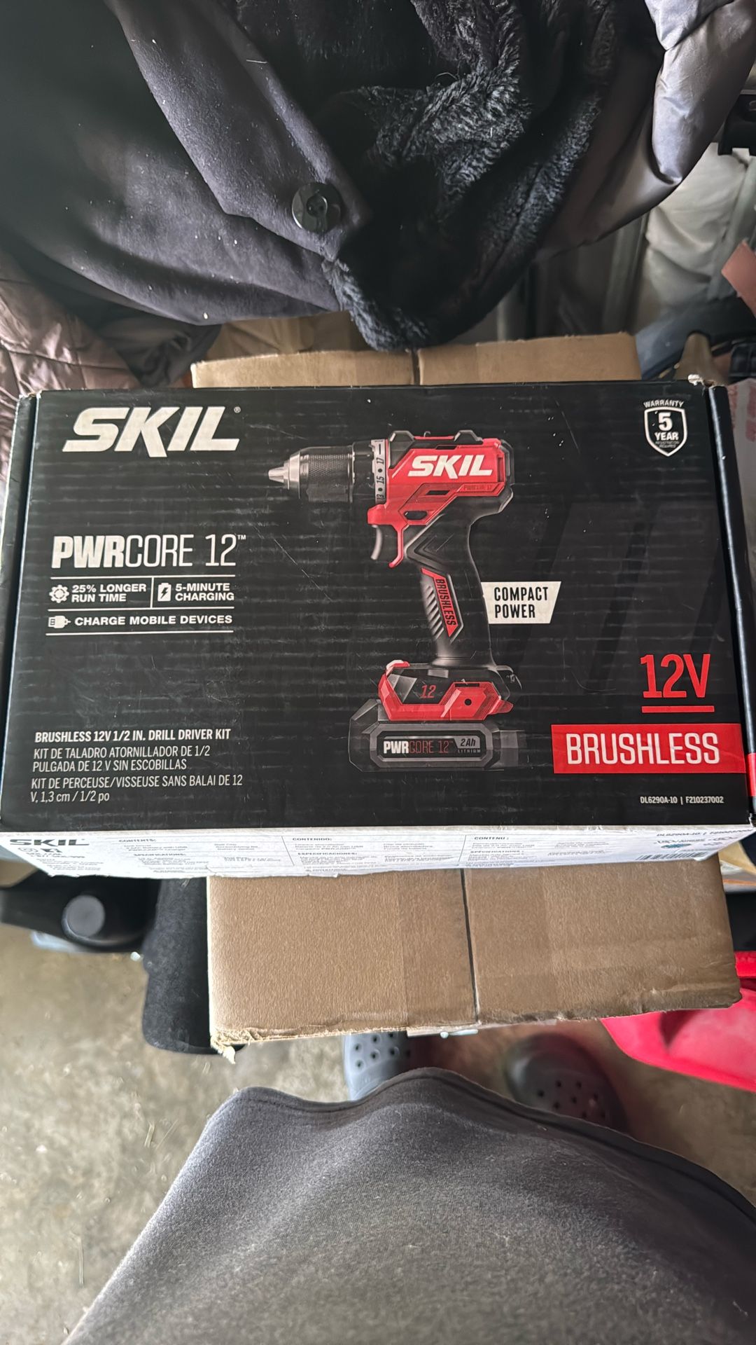 Skill 12V 1/2in Drill Driver Kit