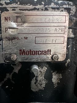 Motorcraft AC Compressor