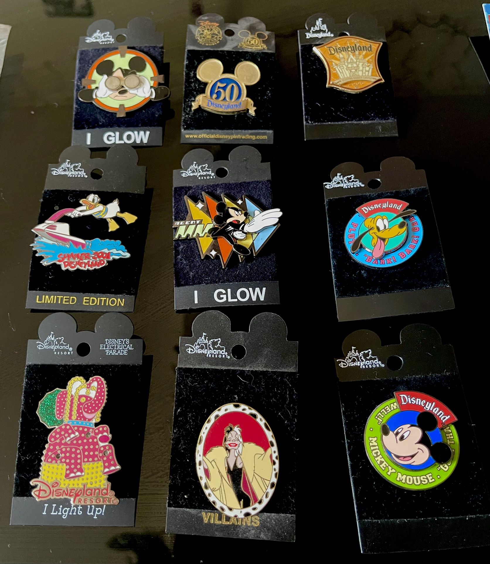 Disney Collectors Pins for Sale! 30 Total! (Rare)