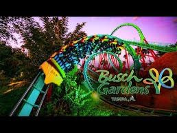 ποΈπ΄ BUSH GARDENS π’π΄ TAMPA FL. X13 Single Day