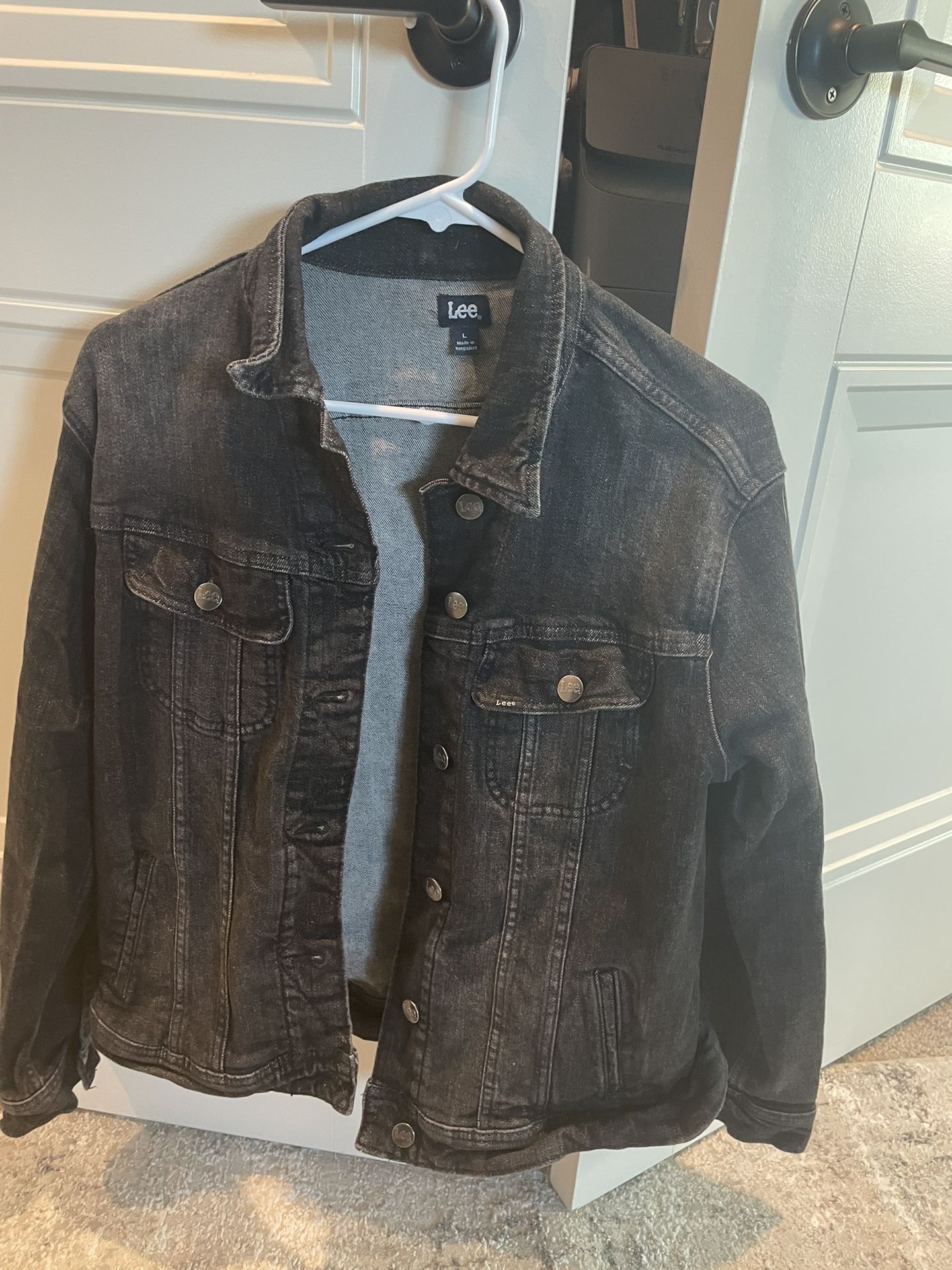 Kids Black Jean Jacket