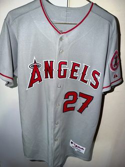 Majestic Los Angeles (Anaheim) Angels Vladimir Guerrero #27 MLB Authentic Baseball Jersey