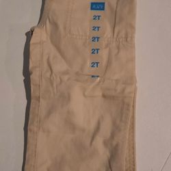 2T Boys Khaki Pants