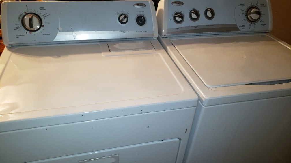 WASHER AND DRYER WHIRLPOOL WORKS GREAT CAN DELIVER