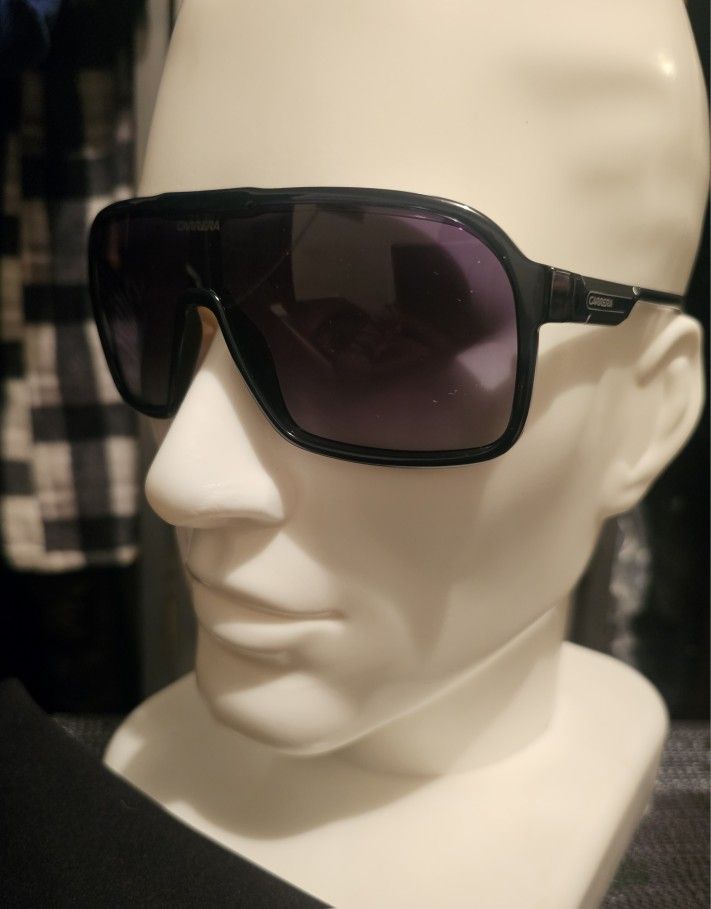 NEW MEN'S BLACK NICE STYLE 100% ORIGINAL CARRERA SUNGLASSES.
