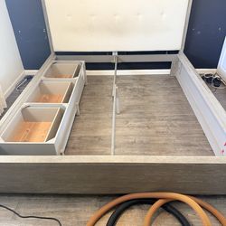 California King Bed Frame and 5 Drawer Dresser