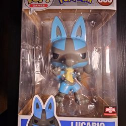 FUNKO POP! LUCARIO (JUMBO) #863 POKEMON