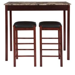 Brand New Bartop Dining Table With 2 Chairs