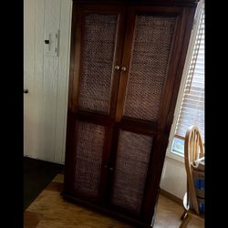 Wooden Armoire or Pantry